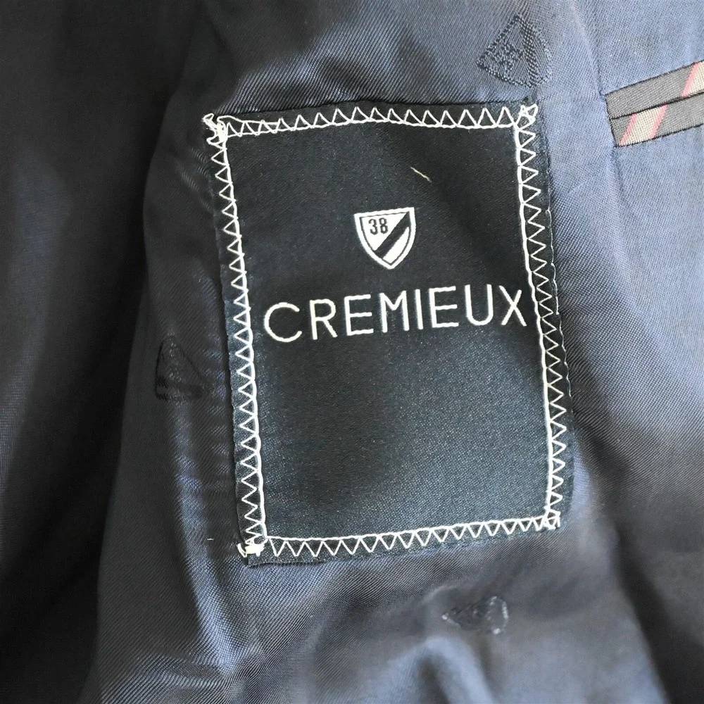 Daniel Cremieux 42L Gray Arthur Loro‎ Piana Zelander Blazer Sport Coat Jacket